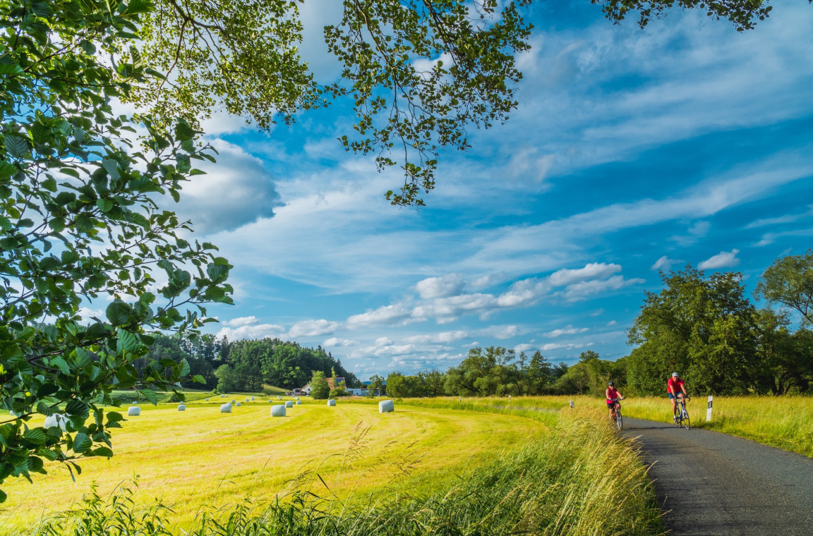 Radfahren rund um den Hubertushof